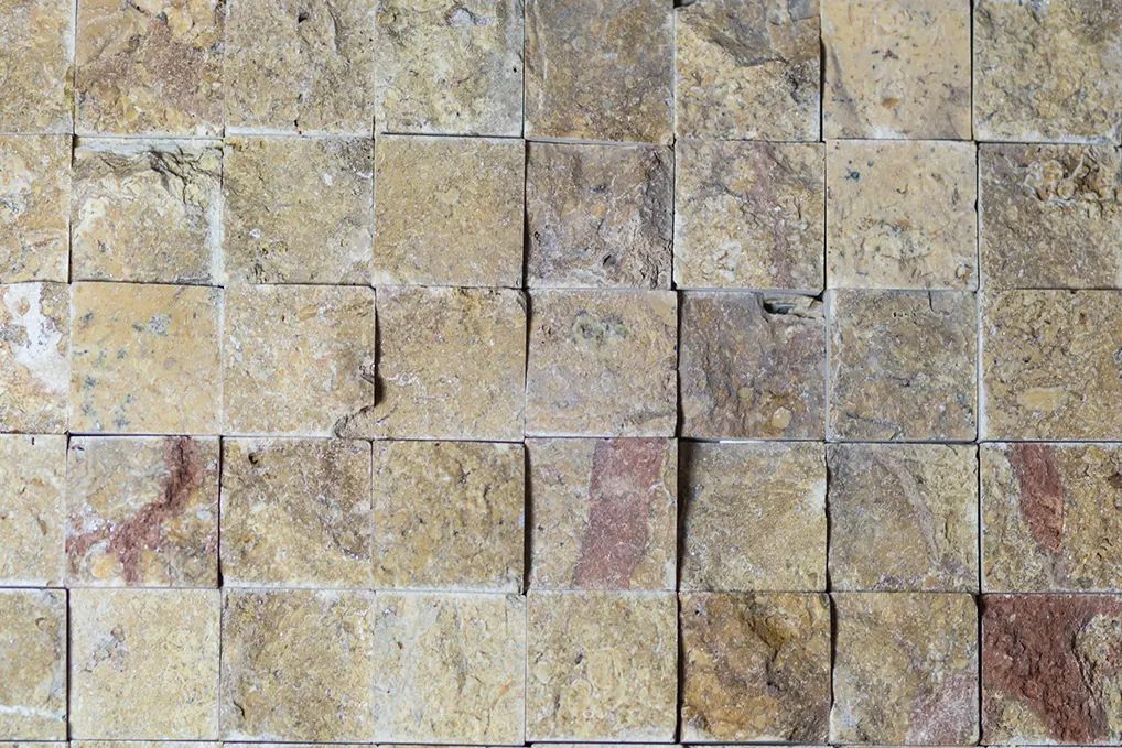 the texture of natural stone